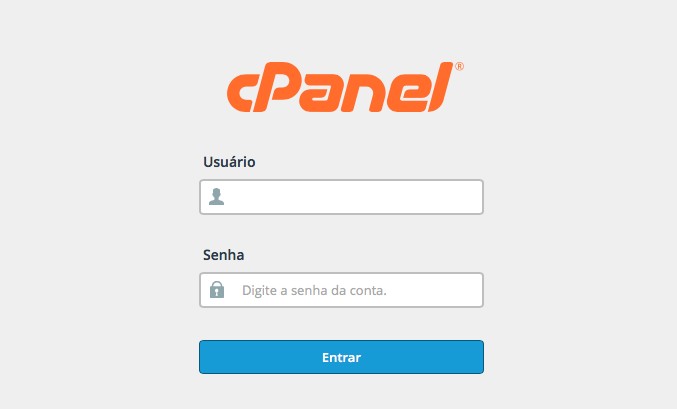 login painel cPanel