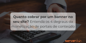 Quanto cobrar por um banner